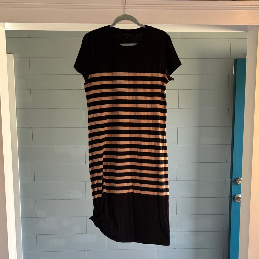 J. Crew T-Shirt Dress in Stripe